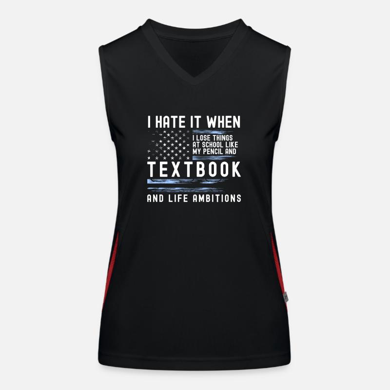 Student Campus Degree Women's Functional Contrast Tank Top
