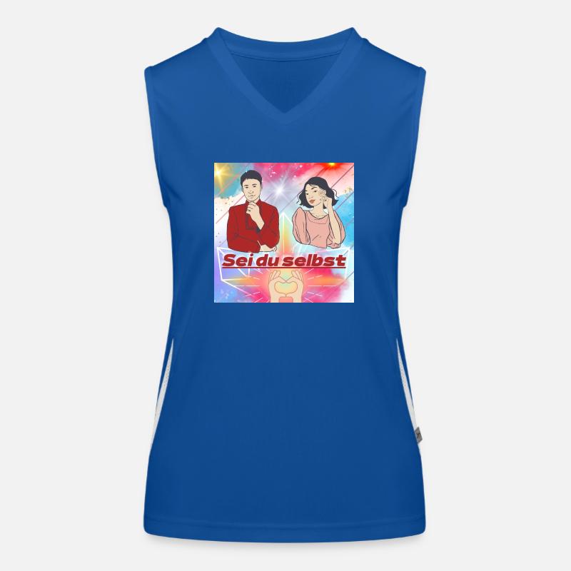 Se du selbst Funktionelles Kontrast-Tank Top für Frauen