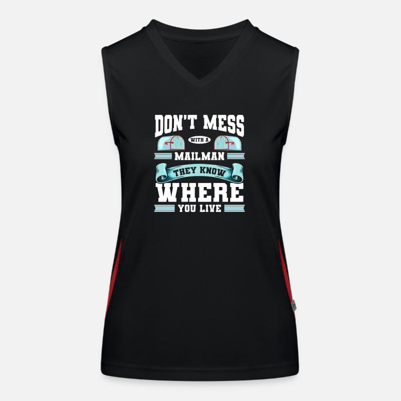Post Courier Women's Functional Contrast Tank Top