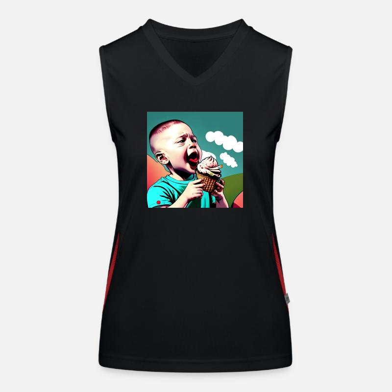 Ice Women's Functional Contrast Tank Top