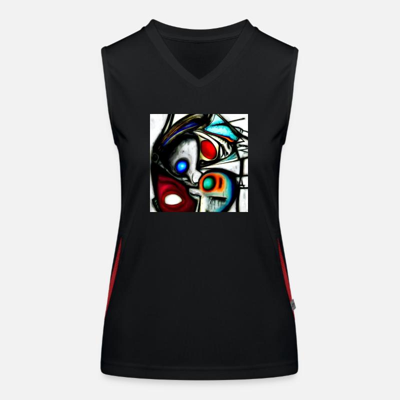 316D0730 7B0A 4A4F BCB4 A8BD352C9BB2 Funktionelles Kontrast-Tank Top für Frauen