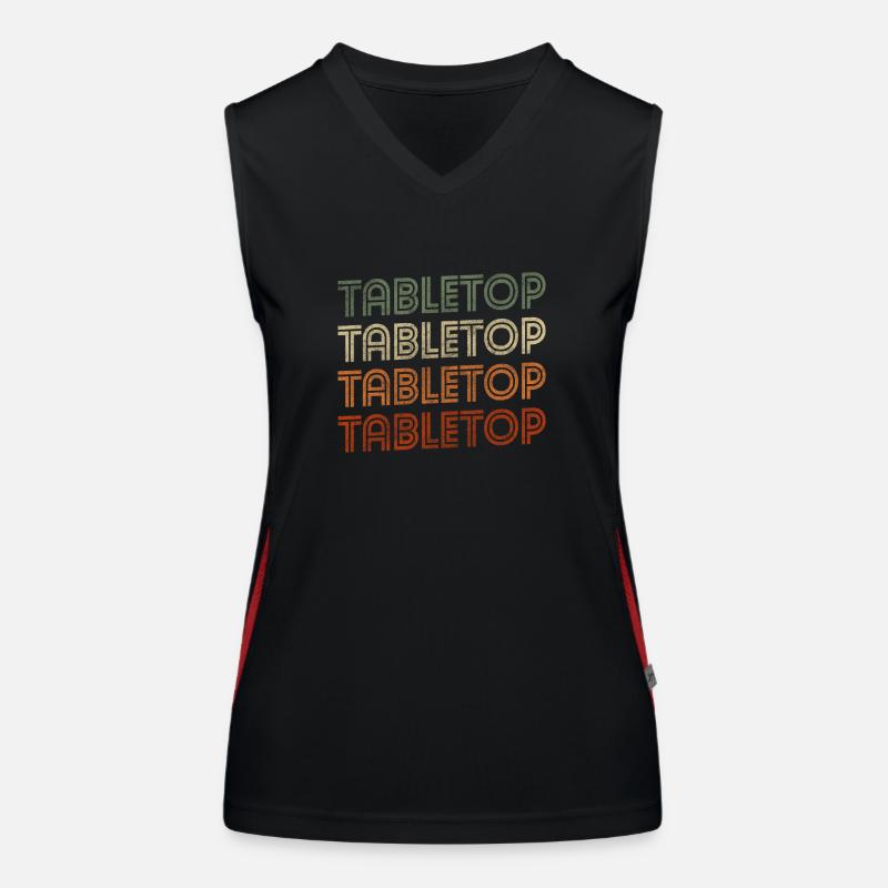Tabletop Role Playing Game Women's Functional Contrast Tank Top