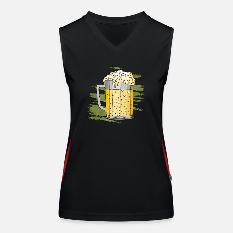 Becher Funktionelles Kontrast-Tank Top für Frauen