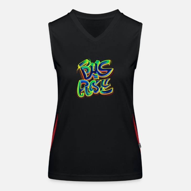 Wege des heiligen Jakobs Funktionelles Kontrast-Tank Top für Frauen