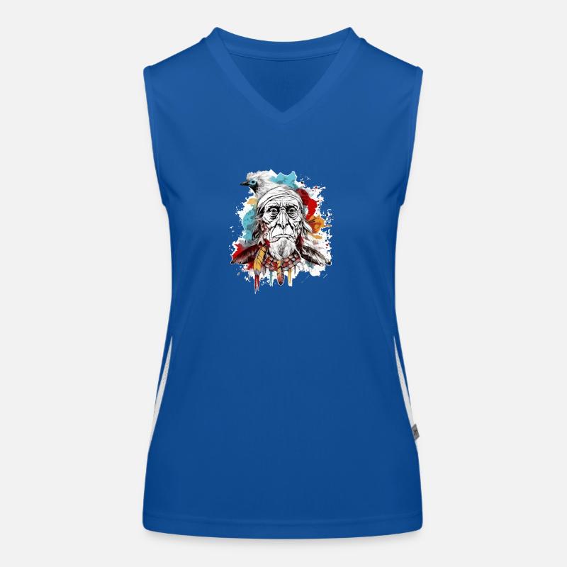 Papy siou Débardeur respirant contrasté Femme