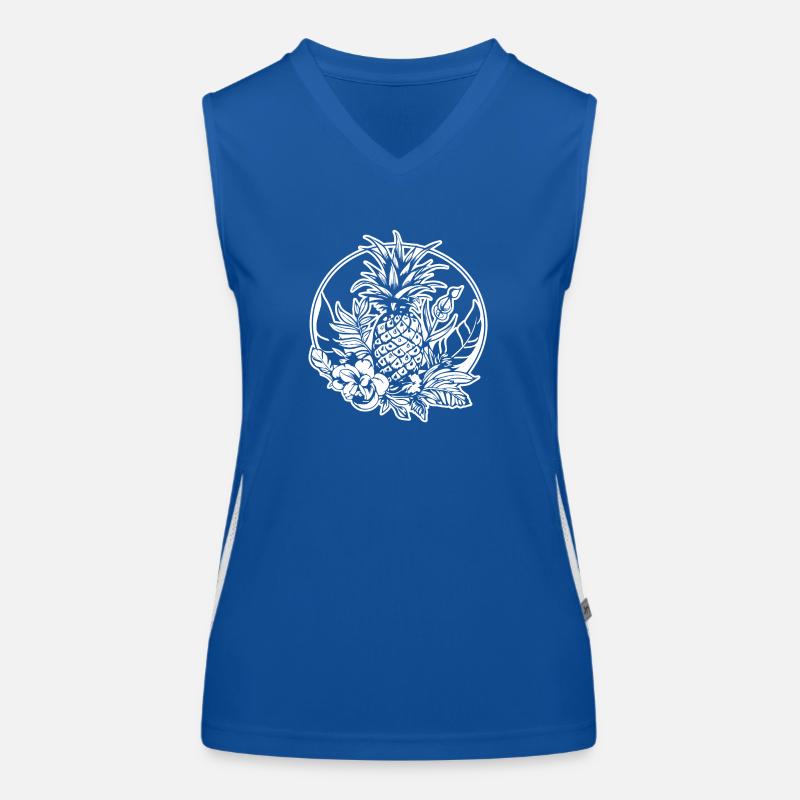 Pineapple Women's Functional Contrast Tank Top