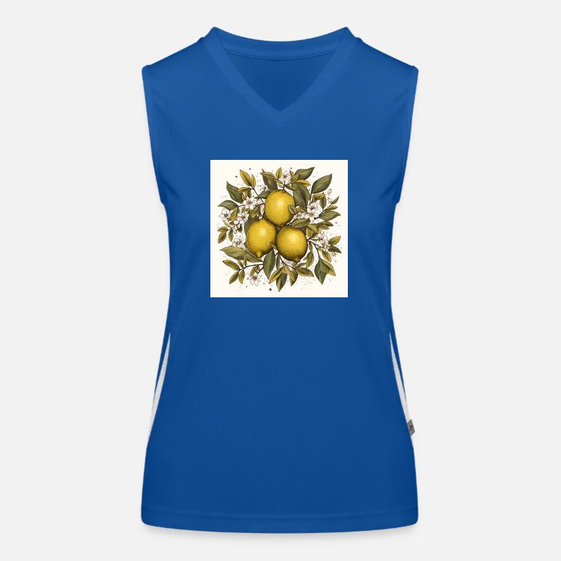 Lemons Women's Functional Contrast Tank Top