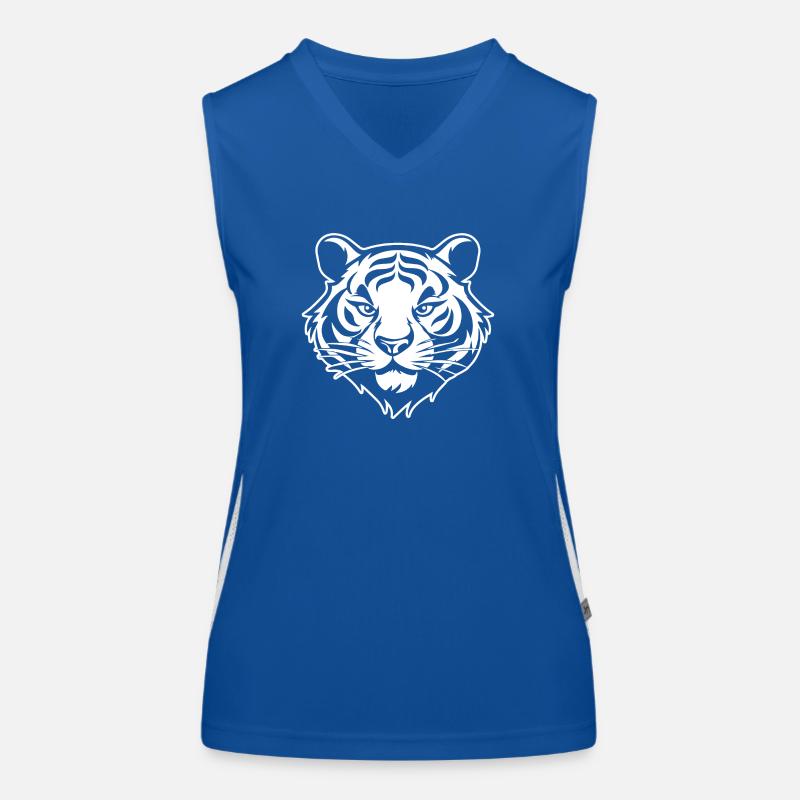 Tiger Big Cat Women's Functional Contrast Tank Top