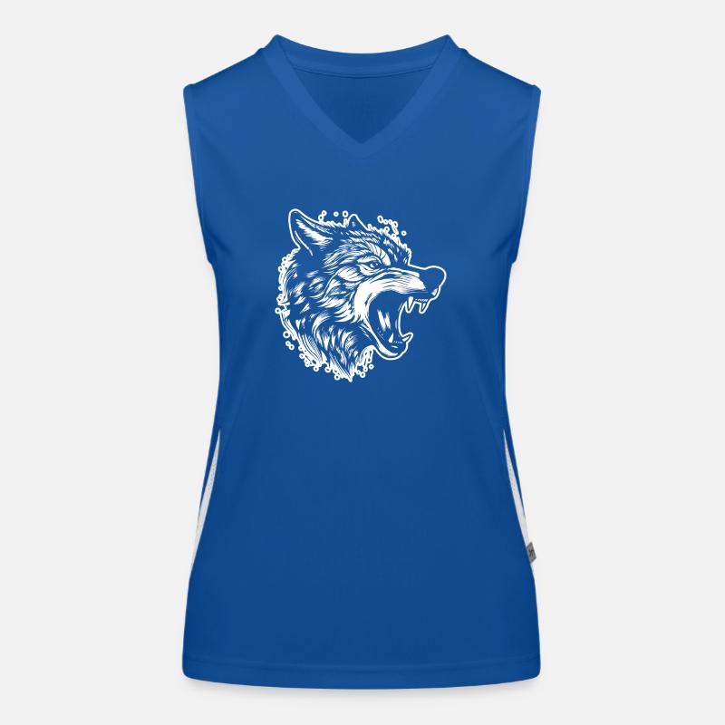 Wolf Women's Functional Contrast Tank Top