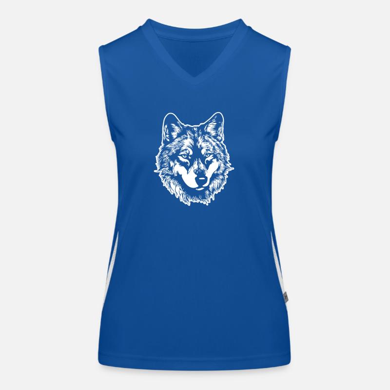 Loup Débardeur respirant contrasté Femme