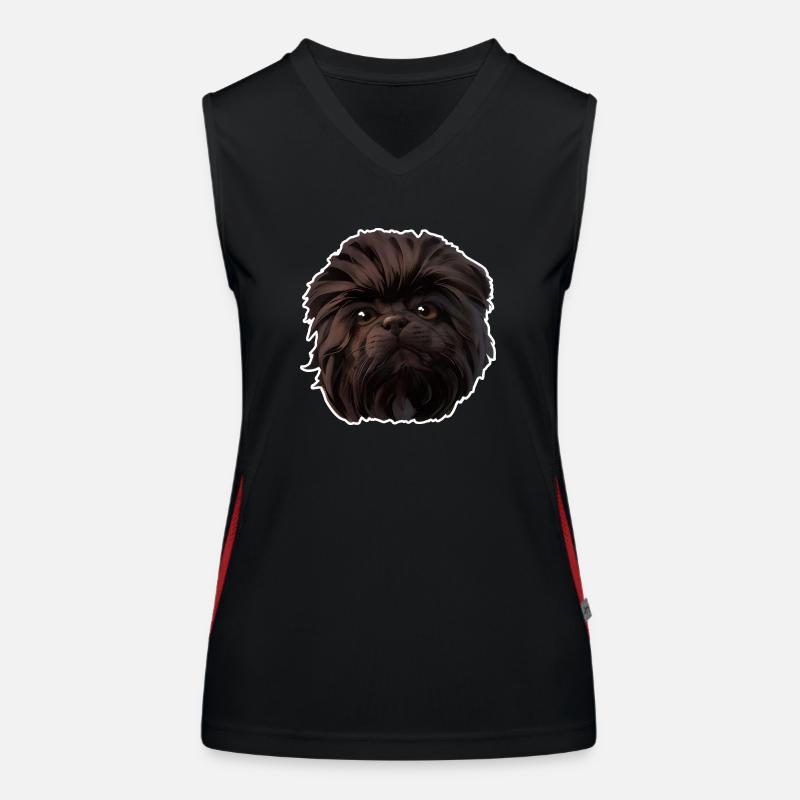 Affenpinscher Women's Functional Contrast Tank Top