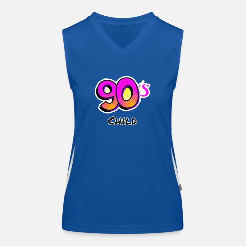 Sprüche Funktionelles Kontrast-Tank Top für Frauen