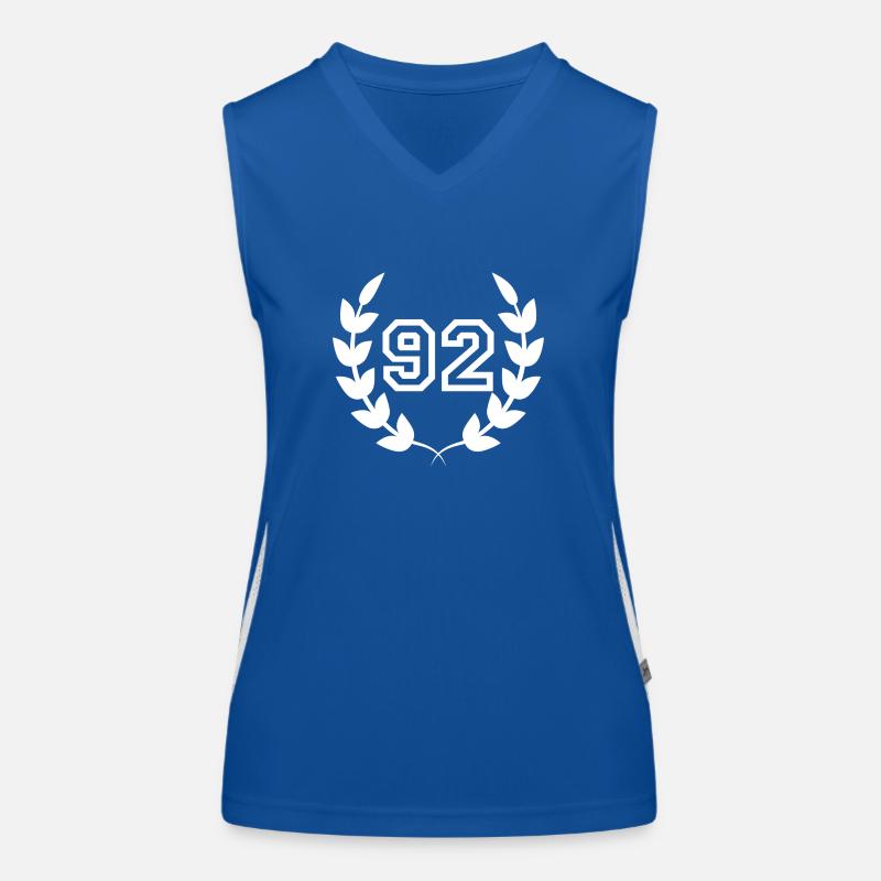 92. Geburtstags-Geschenkidee 92 Jahre Funktionelles Kontrast-Tank Top für Frauen