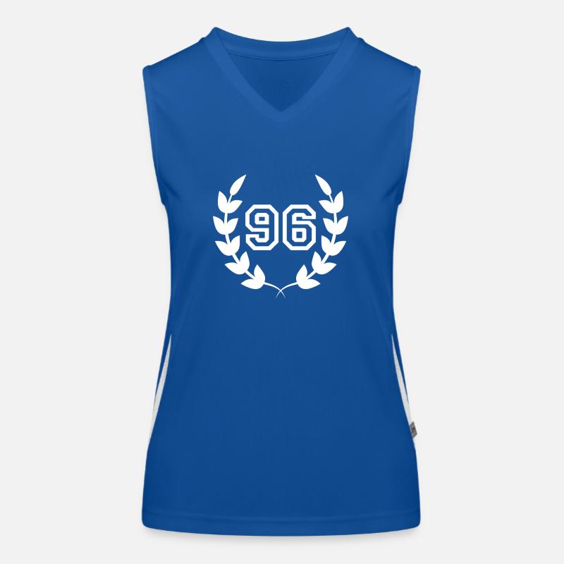 Geschenkidee zum 96. Geburtstag 96 Jahre Funktionelles Kontrast-Tank Top für Frauen
