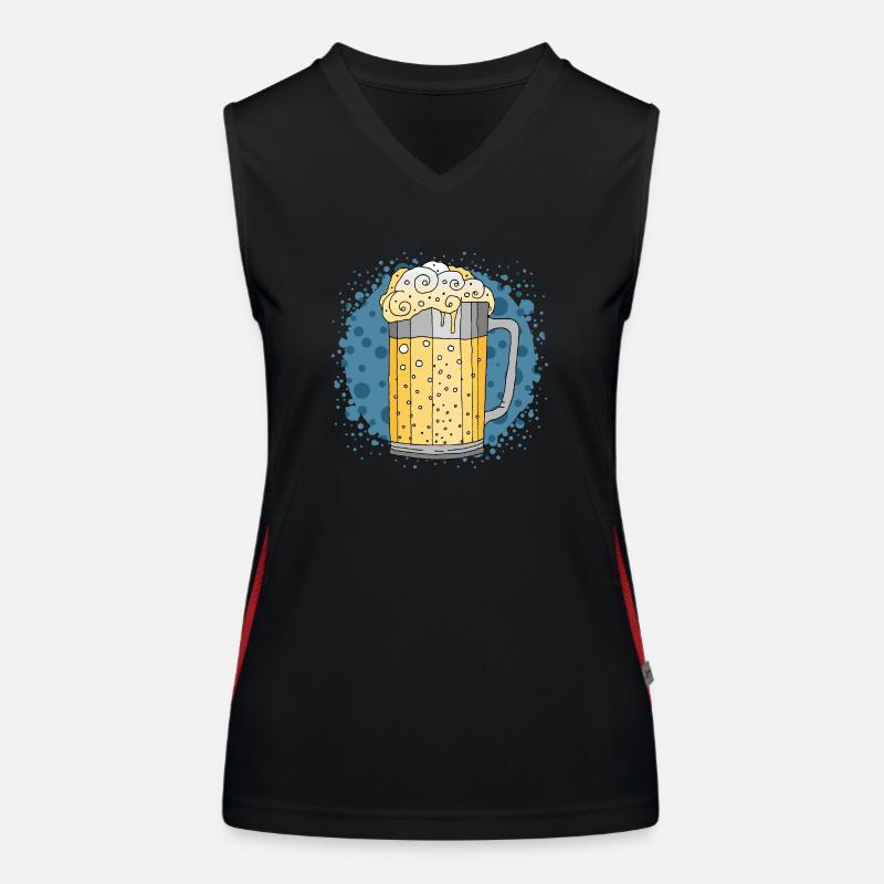 Becher Funktionelles Kontrast-Tank Top für Frauen