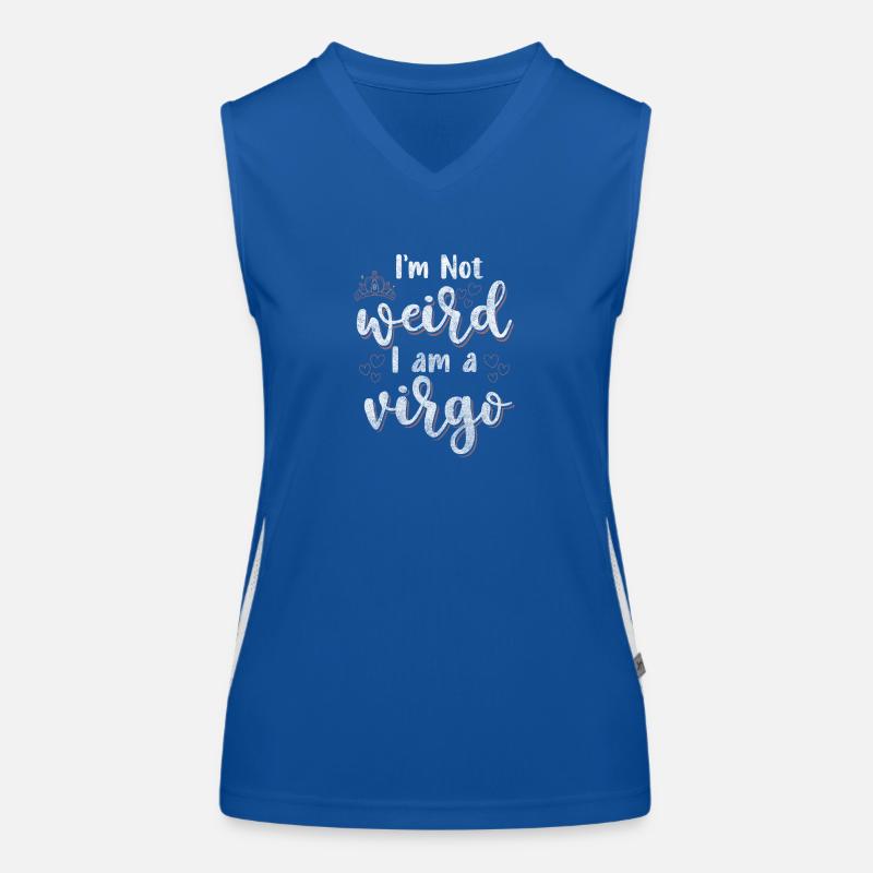 Zodiac Horoscope Features Stars Women's Functional Contrast Tank Top