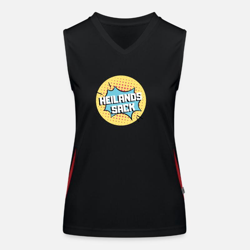 Heilandssack Funktionelles Kontrast-Tank Top für Frauen