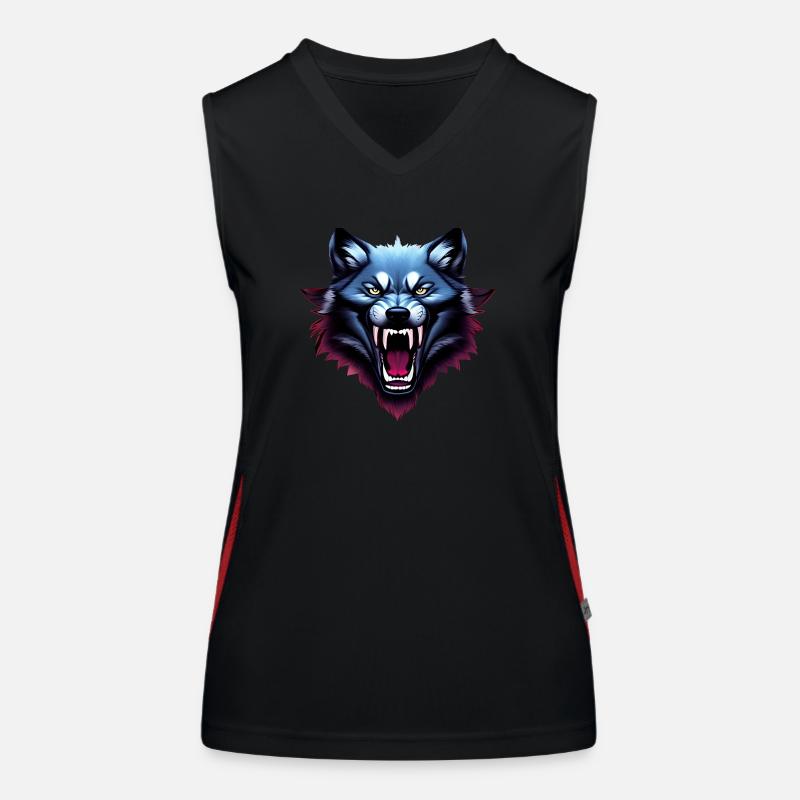 loup Débardeur respirant contrasté Femme