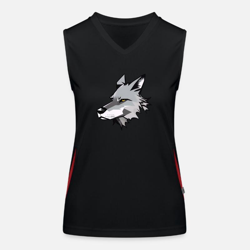 loup Débardeur respirant contrasté Femme