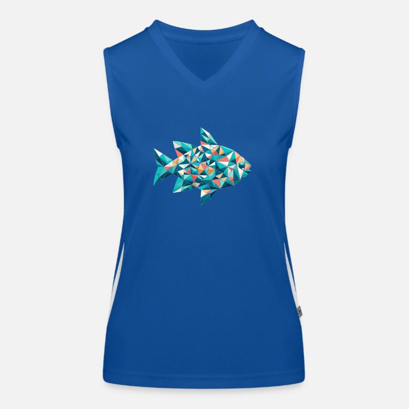 Fisch // fisch Funktionelles Kontrast-Tank Top für Frauen