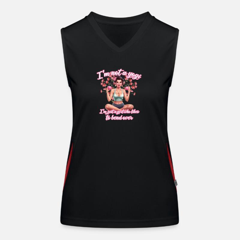 Yoga-Geist Funktionelles Kontrast-Tank Top für Frauen