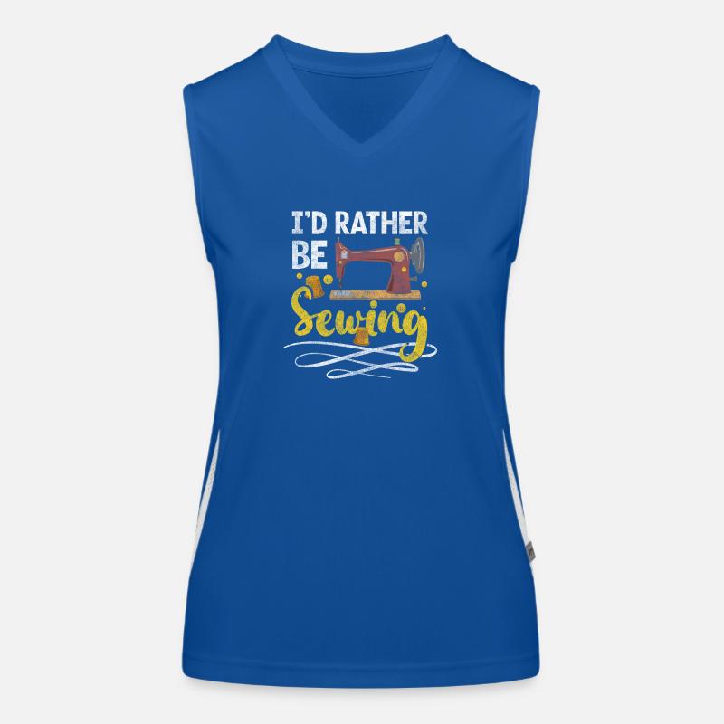 Ciseaux de tailleur à coudre Débardeur respirant contrasté Femme