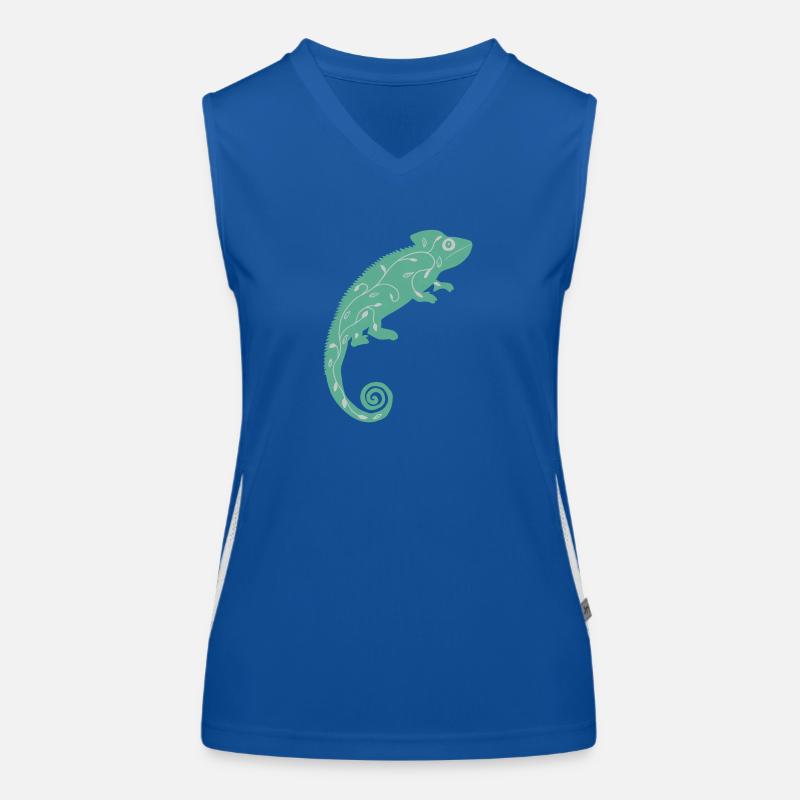 Green Chameleon Women's Functional Contrast Tank Top