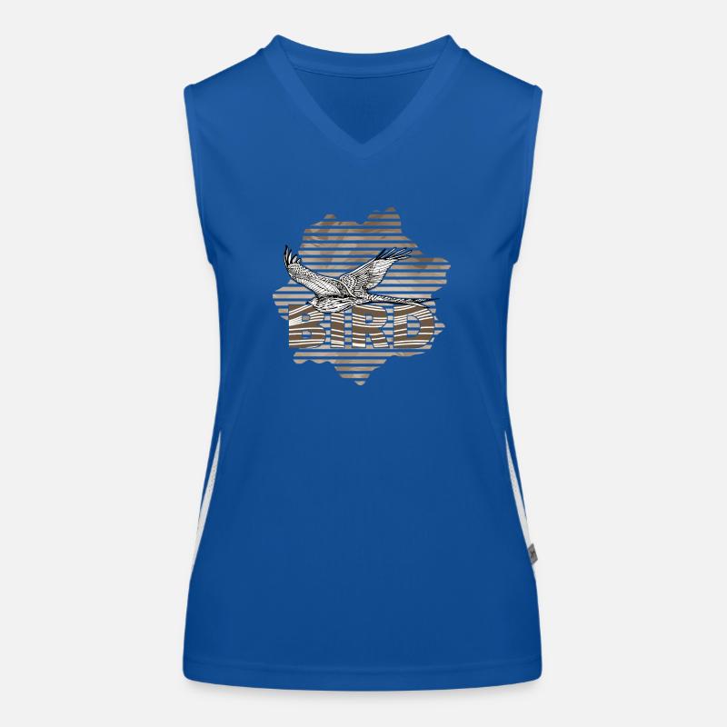 Vogel Funktionelles Kontrast-Tank Top für Frauen
