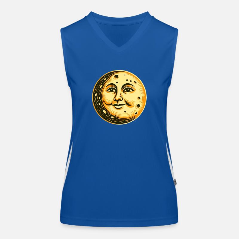 Moon Women's Functional Contrast Tank Top