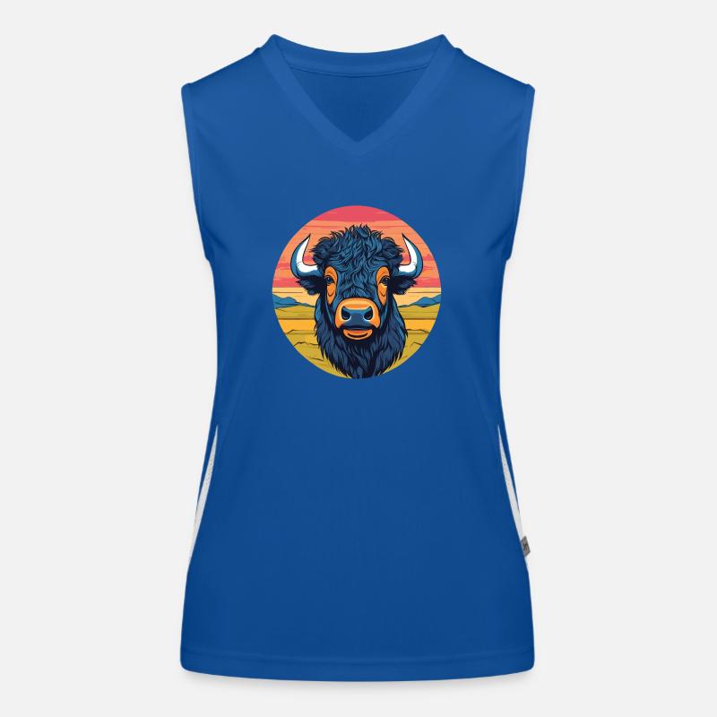 Bison Débardeur respirant contrasté Femme