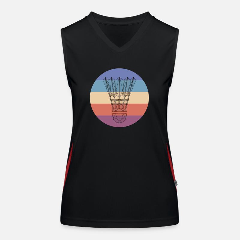Badminton Women's Functional Contrast Tank Top