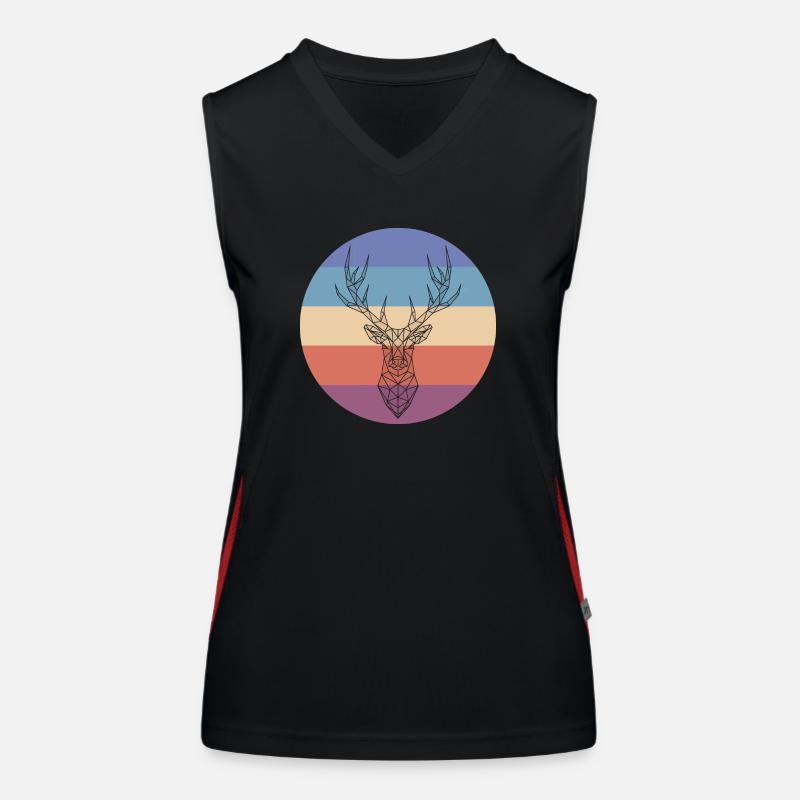 Deer Women's Functional Contrast Tank Top
