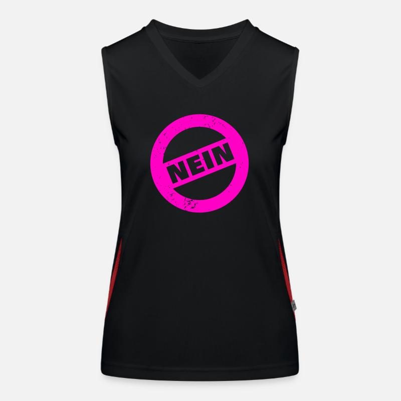 NEIN Funktionelles Kontrast-Tank Top für Frauen