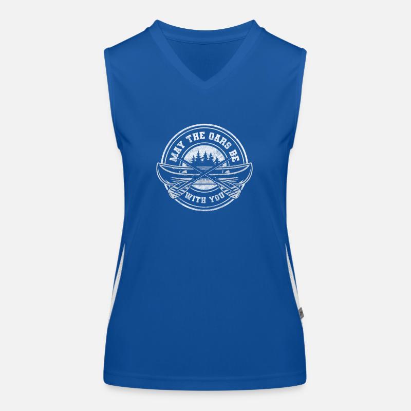 Rowing Machine Athlete Sculling Weight Training Women's Functional Contrast Tank Top