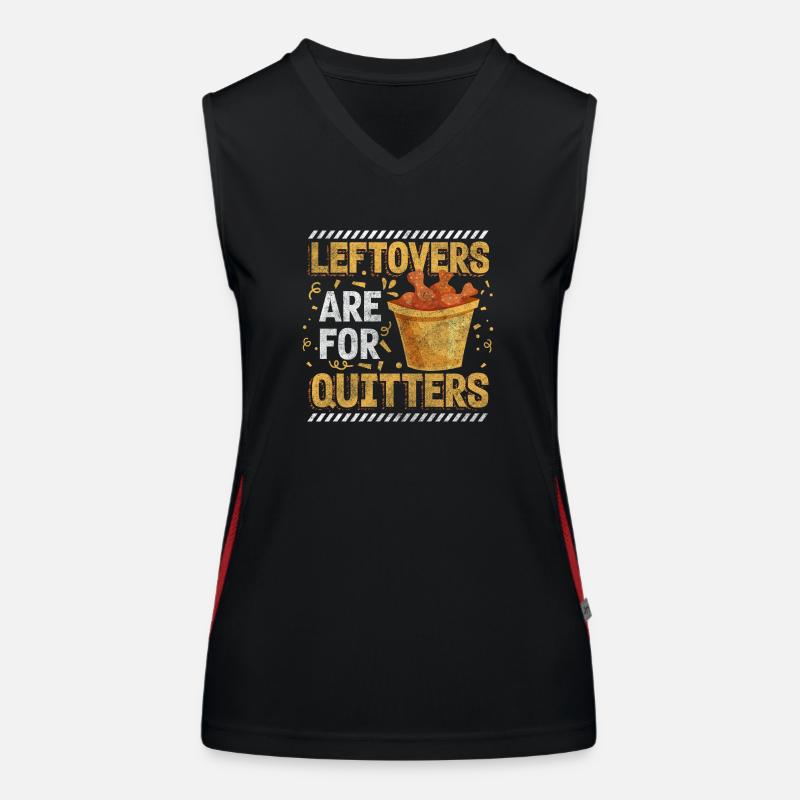 Buffet Drinks Menu Women's Functional Contrast Tank Top