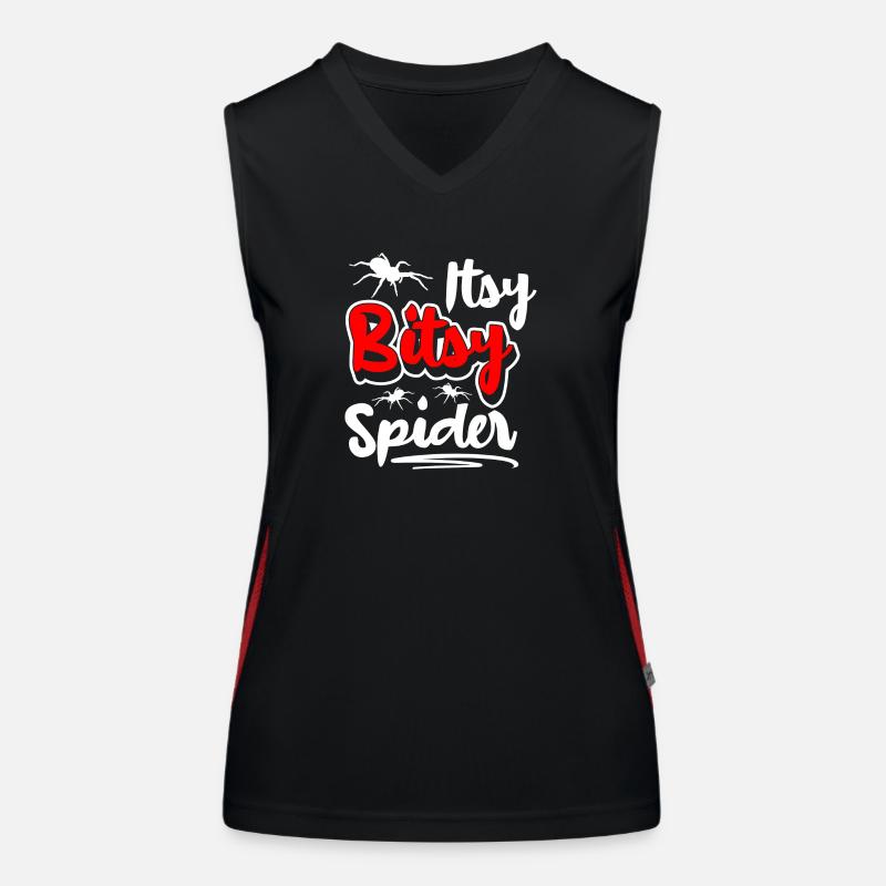 Halloween Silk Threads Women's Functional Contrast Tank Top