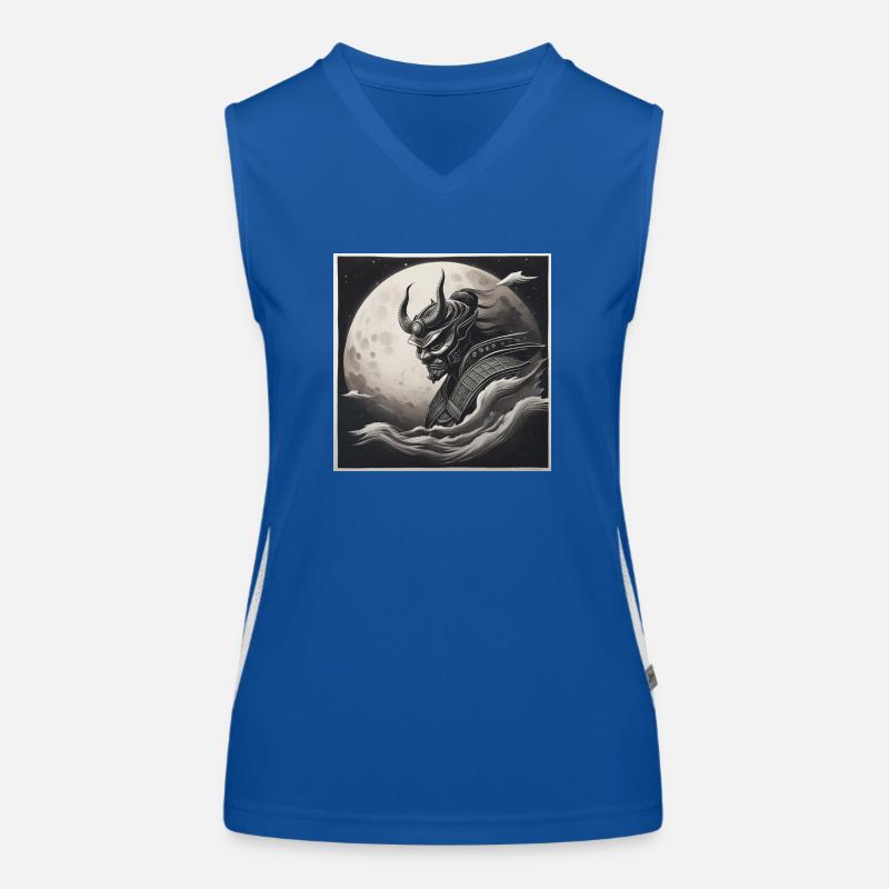 Mystery Samurai Women's Functional Contrast Tank Top