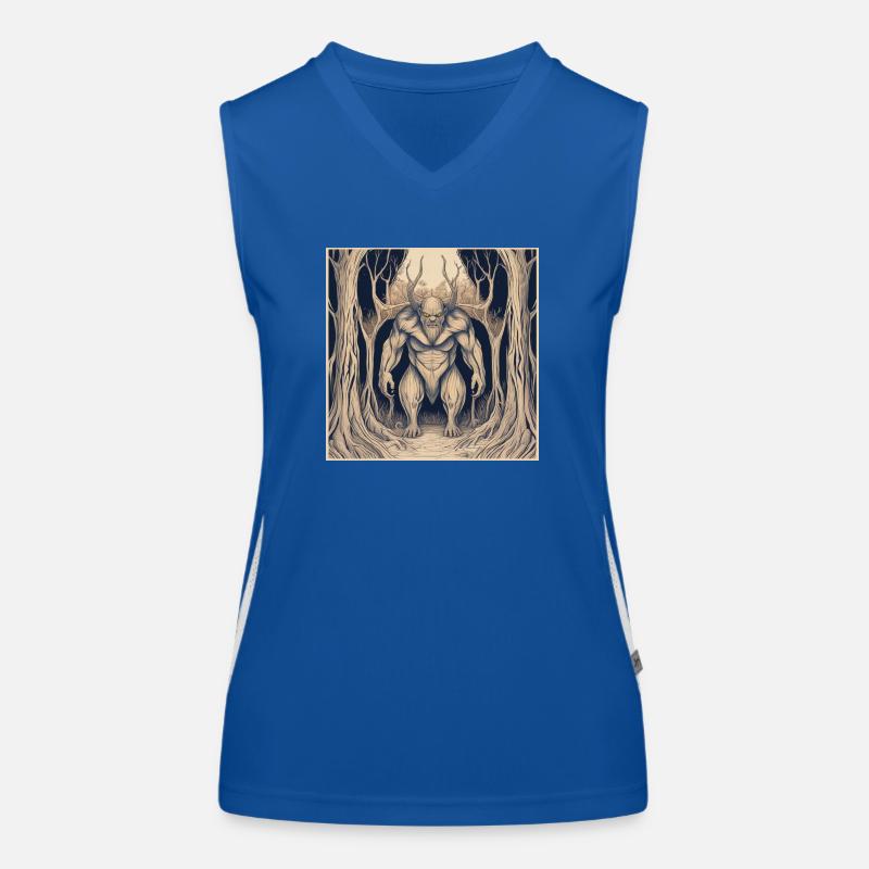 The Forest Protector Women's Functional Contrast Tank Top