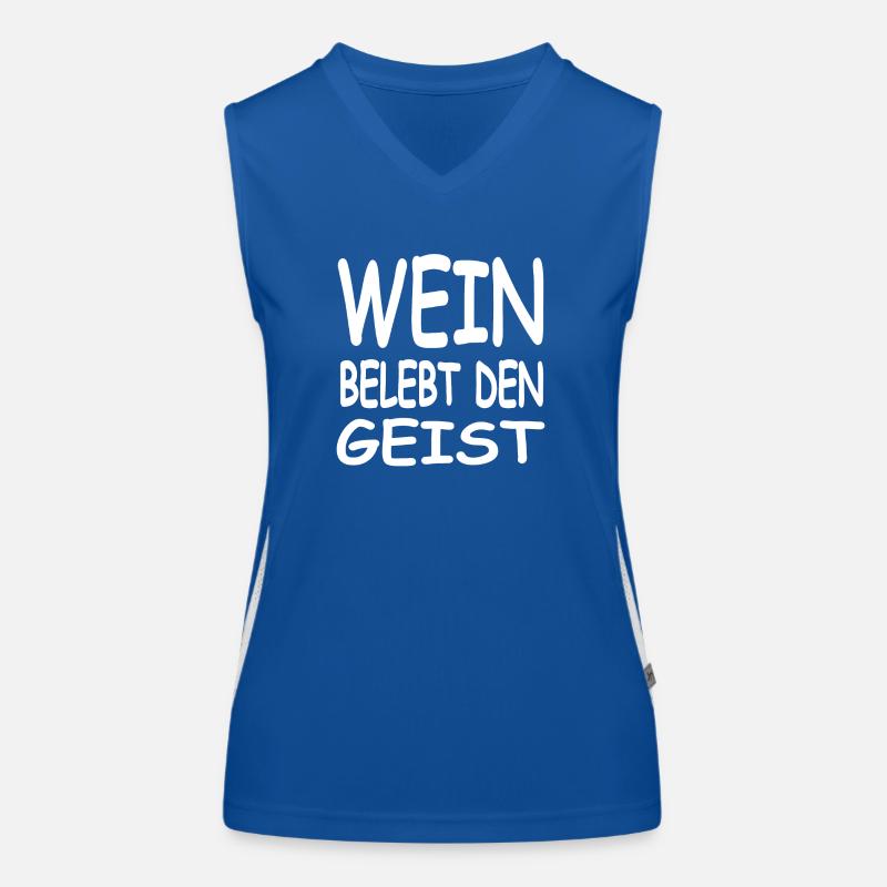 Wine Women's Functional Contrast Tank Top