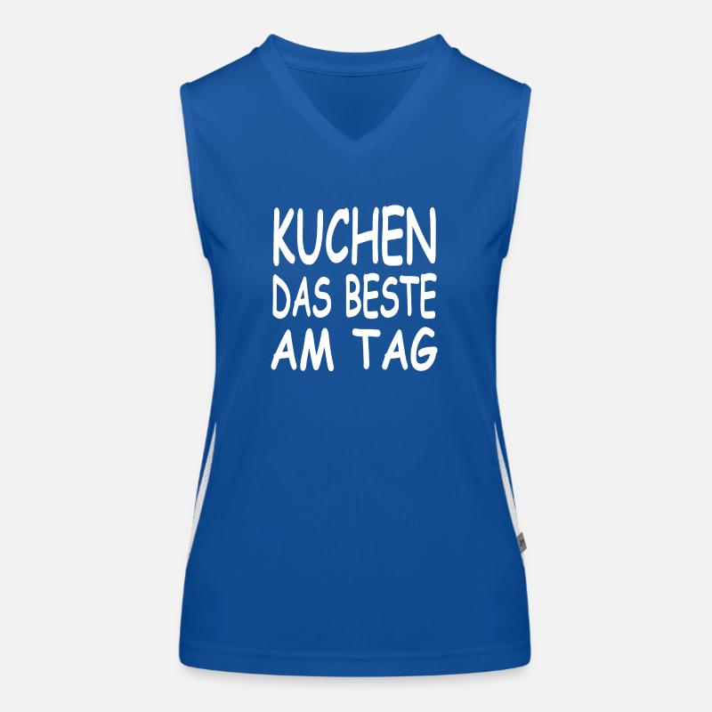 Kuchen Funktionelles Kontrast-Tank Top für Frauen