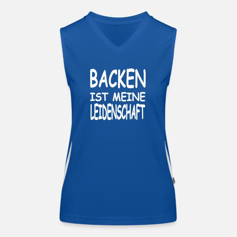 Backen Funktionelles Kontrast-Tank Top für Frauen