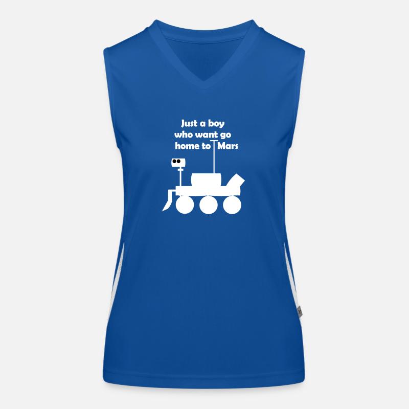 Excursion dans l’espace Débardeur respirant contrasté Femme