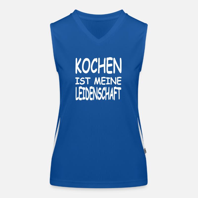 Kochen Funktionelles Kontrast-Tank Top für Frauen