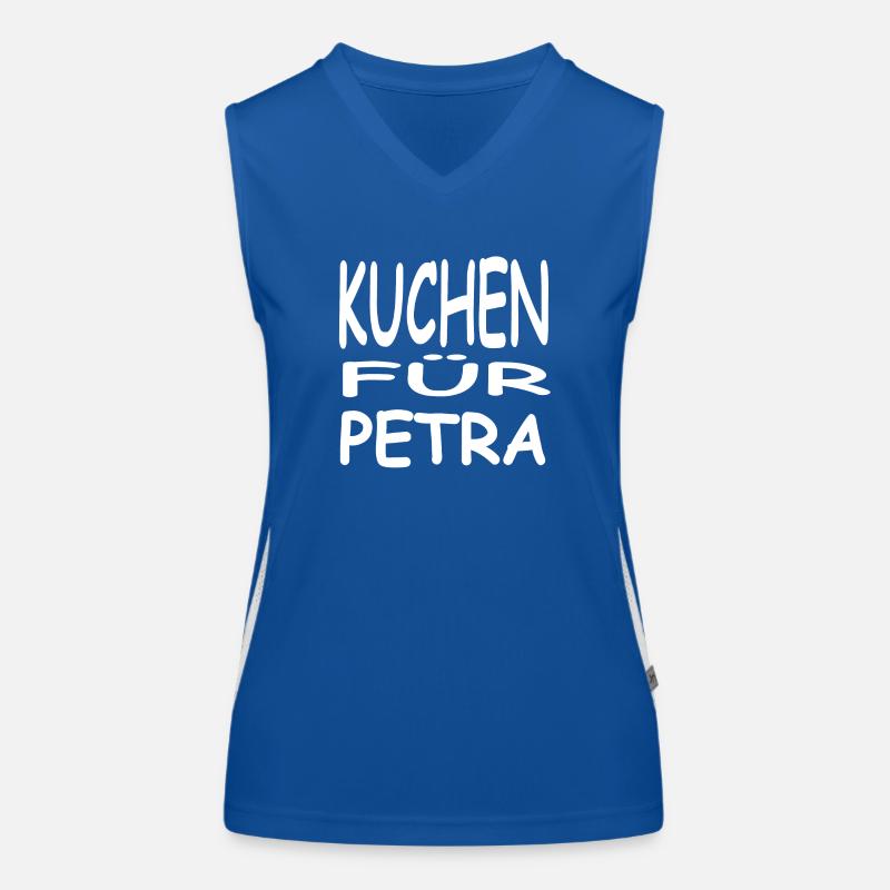 Kuchen Funktionelles Kontrast-Tank Top für Frauen