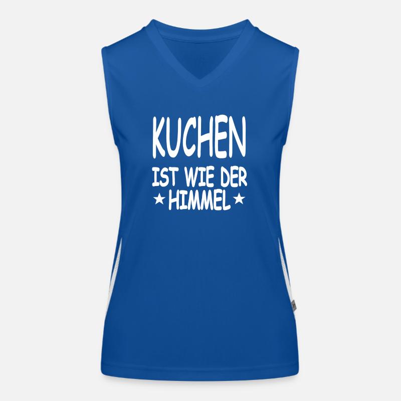 Kuchen Funktionelles Kontrast-Tank Top für Frauen