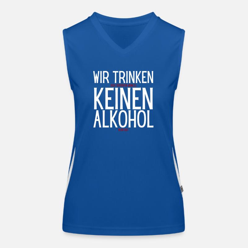 Nonalcoholic? Look twice! Women's Functional Contrast Tank Top