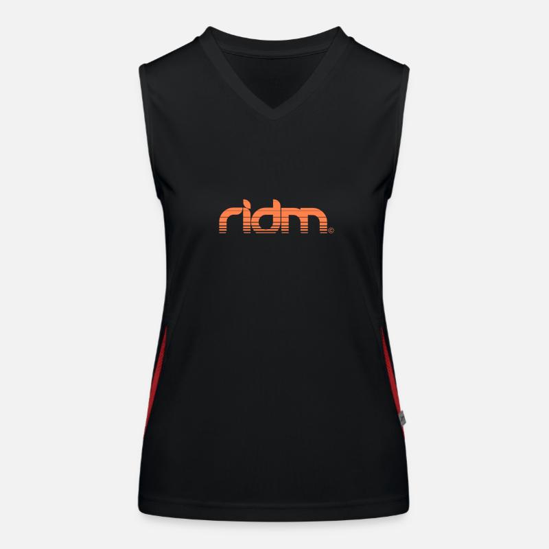 RIDM Rayé Débardeur respirant contrasté Femme