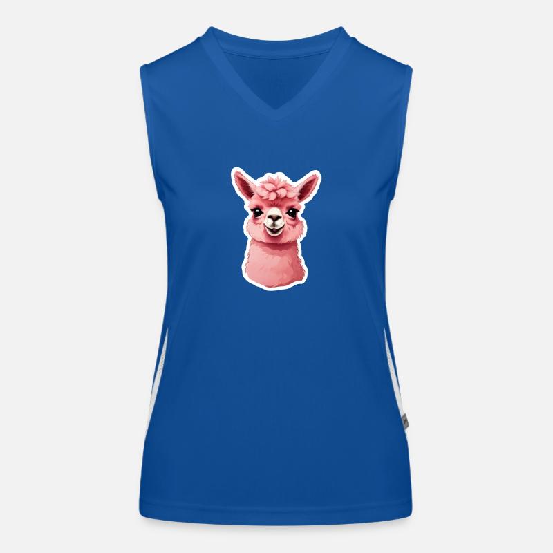Llama lustieg friendly Women's Functional Contrast Tank Top