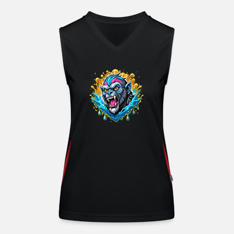 Monkey Women's Functional Contrast Tank Top