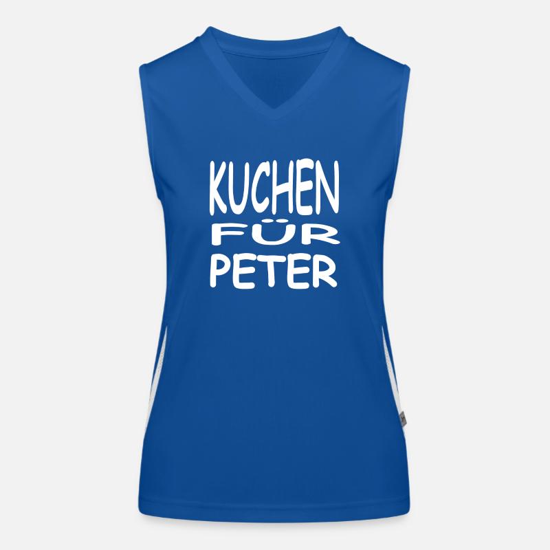 Kuchen Funktionelles Kontrast-Tank Top für Frauen